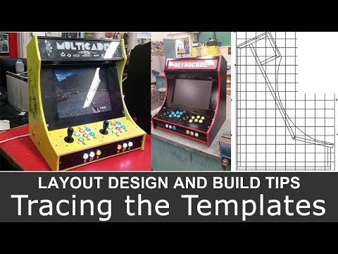 BARTOP ARCADE CABINET Layout Design and Build Tips PART 2