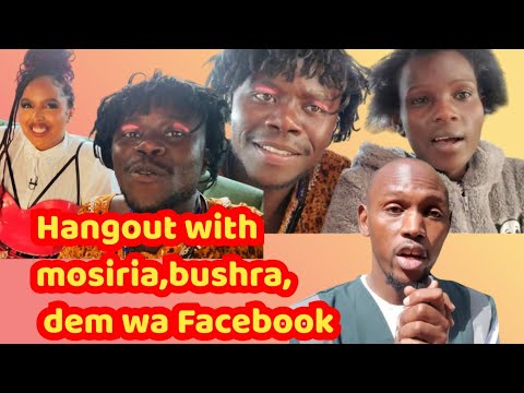 Mama kaunty  hanging out with  Geoffrey  Musiria, Bushra  and dem wa Facebook