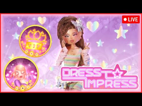 🔴LIVE! DRESS TO IMPRESS UPDATE!!! PLAYING ROBLOX Games! Dress to Impress