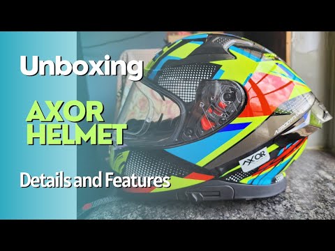 Unboxing AXOR Helmet - Apex Vivid #axorhelmets #bike #safetyfirst #bikelife #helmets