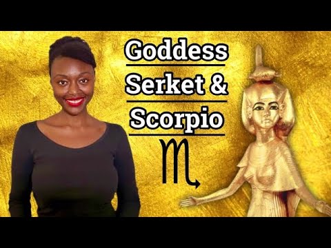 Serqet Star Sign | Kemetic Goddess | The original Scorpio