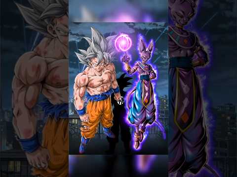 Goku vs Lord Beerus Comparison Video #goku #dragonball #beerus #anime