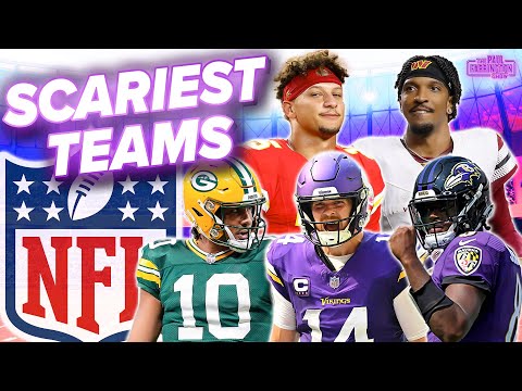 SCARIEST TEAMS: Vikings NFC's best? Commanders surging, Packers a threat, Ravens vs Chiefs vs Bills