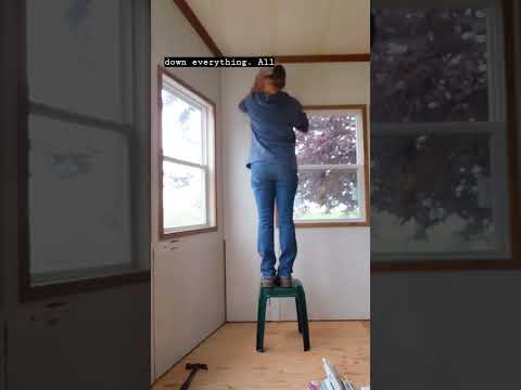 Progress report on the tiny home renovation! #tinyhomebuild #renovation