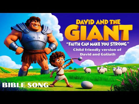 David and the Giant | Fun Kids Bible Song | Courage and Faith!