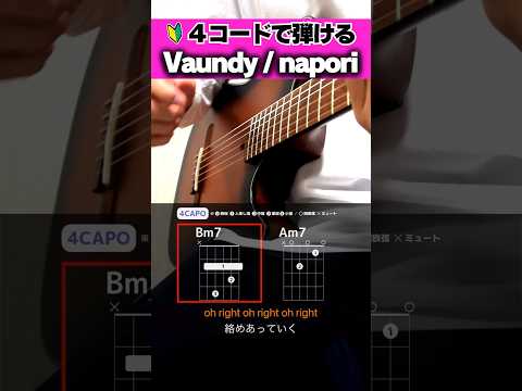 なんか弾いてよ？？『Vaundy：napori』