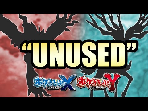 "Unused" Xerneas and Yveltal in Scrapped X and Y