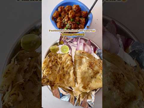 Parotta+veg manchuria combo❤️‍🔥 #reels #shorts #trending #viralvideo #youtubeshorts #food #asmr