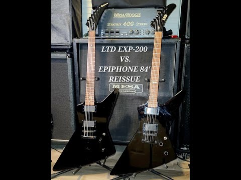 ESP LTD EXP-200 vs. Epiphone 84' Explorer Reissue: NO PLAY