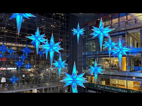 NYC live Thursday Night  Walking , Columbus Circle to 34 St ,Manhattan 7pm 12/21/2023