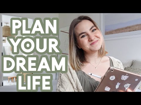 The EXACT Process I Used to Build my Dream Life | 2024 Goal Setting + Templates