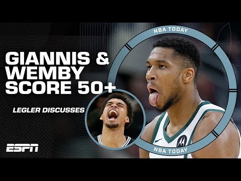 GIANNIS DROPS 59 & WEMBY DROPS 50 😱 Tim Legler breaks down BOTH performances | NBA Today