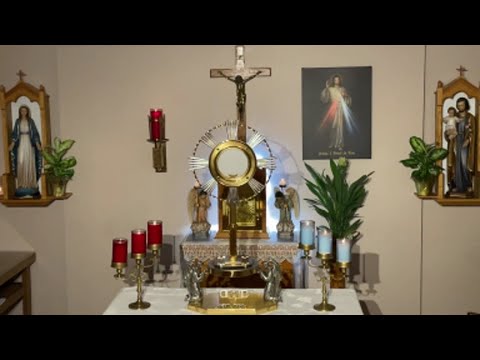 LIVE Eucharistic Adoration - Sisters of Divine Mercy