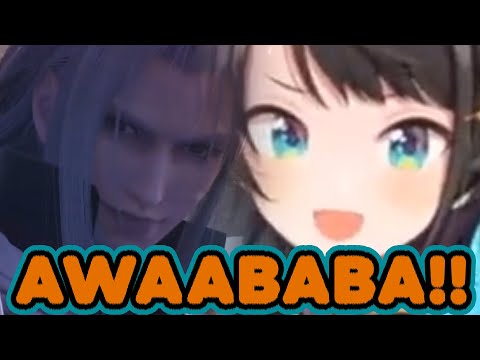 Subaru Panics and Unleashes the Duck  When Fighting Sephiroth