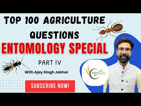 Entomology Special | Top 100 Agriculture Questions