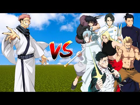 Sukuna 15 Fingers  Vs Strongest Jujutsu Kaisen Characters