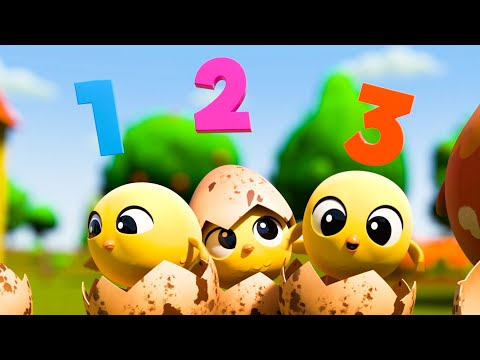 3 Baby Ducks - Singalong! | Melody Time: Moonbug Kids Songs