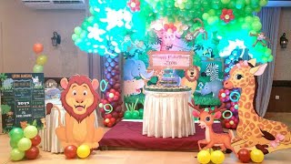 Jungle Book Theme Birthday Party, Birthday Party Themes For Baby Boy, First Birthday Theme For Boy