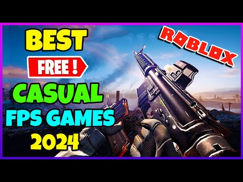 BEST Free FPS Games to play When You are Bored! (Roblox FPS)