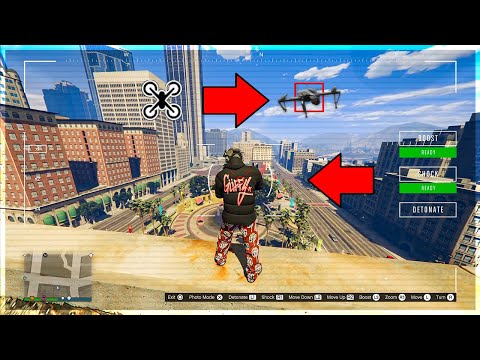 Trolling Tryhards With My NANO DRONE on GTA Online!!