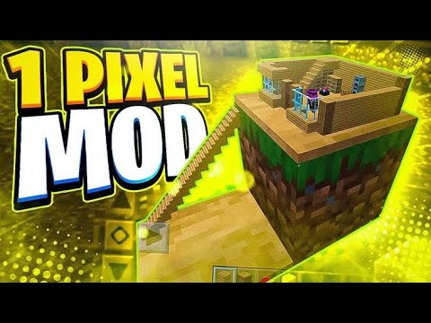 1PIXEL MOD MINECRAFT PE 1.19/1.20 ATUALIZADO! (ADDONS)