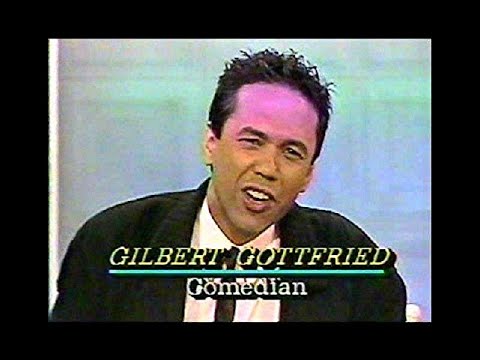 Gilbert Gottfried on "Geraldo," July 1990