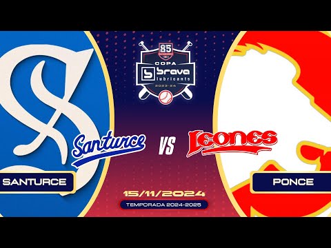 🎥Liga de Béisbol Profesional Roberto Clemente🇵🇷: Cangrejeros de Santurce 🆚 Leones de Ponce⚾️