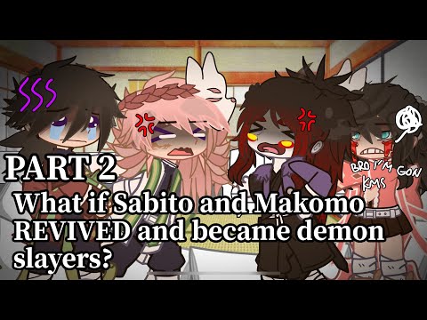 What if Sabito and Makomo REVIVED and became demon slayers? || Gacha club || demon slayer || PART 2