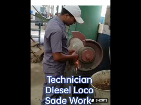 Railway Technician Diesel Loco Sade Work #railway#viral #trending#shots #ytshorts #railwaytechnician