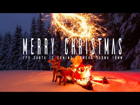 Santa's 3D Printed Sleigh: A Festive FPV Drone Adventure