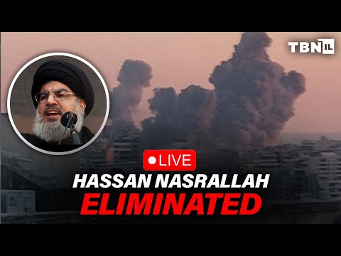 LIVE REPORT: Hezbollah Leader Hassan Nasrallah ELIMINATED In Beirut Air Strike | TBN Israel