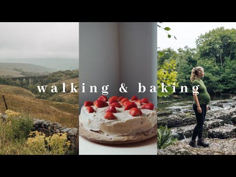 WEEKEND VLOG // country walks & rainy day baking