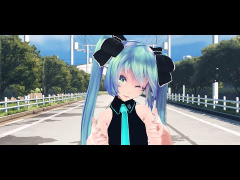 【MMD】Tda式改変ミクで『summertime』