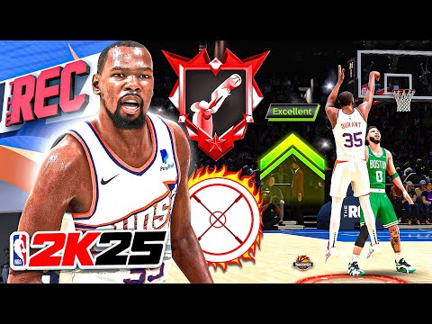 99 KEVIN DURANT is UNGUARDABLE AFTER PATCH in the RANDOM REC (NBA 2K25)