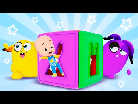 Cuquin’s Magic Color Cube – Learn the Shapes  | Bubble Picnic | Toddlers Learning | Cleo & Cuquin