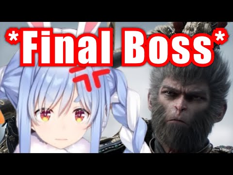 Pekora Fights Final Boss In Black Myth: Wukong【Hololive/Usada Pekora】