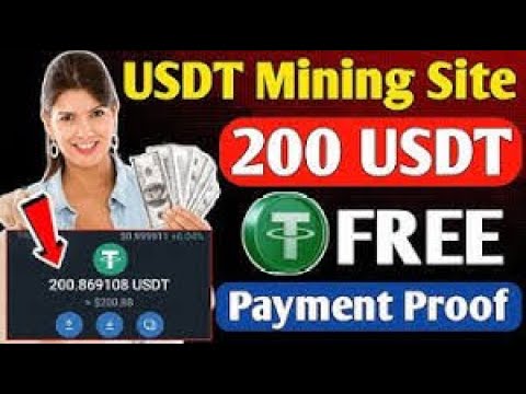 New usdt mining plateform  |  earn money by usdt mining | self mining site