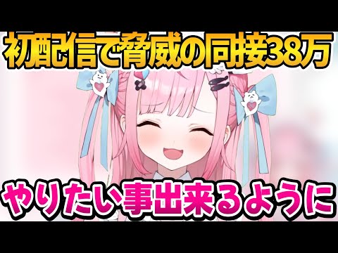 初配信から脅威の38万人を叩き出す謎の個人VTubar結城さくな