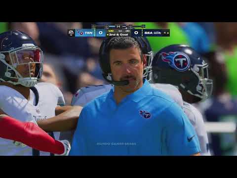 Tennessee Titans VS Seattle Seahawks Preseason Week 2 Madden 24 Gameplay