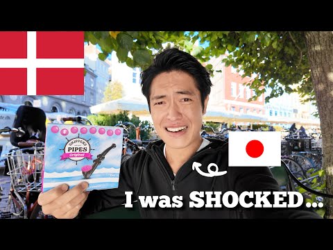 Japanese guy visits Denmark for the first time🇩🇰