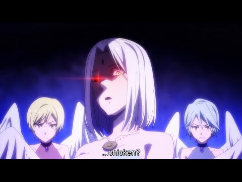 Rimuru, Milim and Carrion get scared of Frey as Rimuru cooked chicken for her | 転生したらスライムだった件 第3期 19