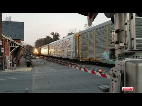 🚊[4K ] Railfanning 5 Engines-CSX Freight  Faster 2nd Train Didn't Anticipated-Amtrak Norfolk South!