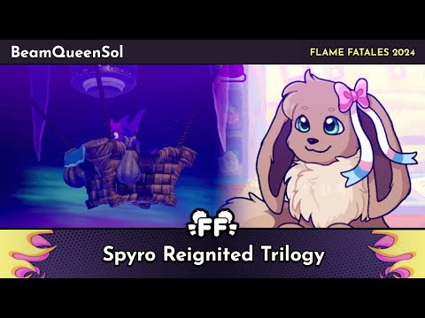 Spyro Reignited Trilogy by BeamQueenSol in 59:00 - Flame Fatales 2024