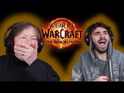 Playing WoW with my MOM!! (The war within)