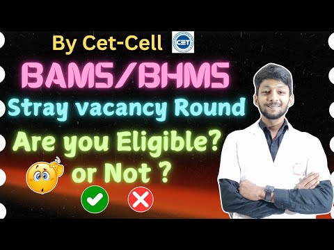 BAMS BHMS Eligibility criteria for cap round 4