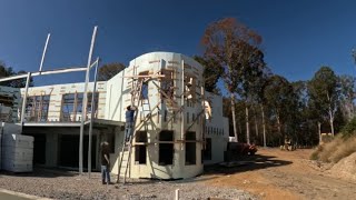 Building the ICF Towers - Ready for Concrete!!