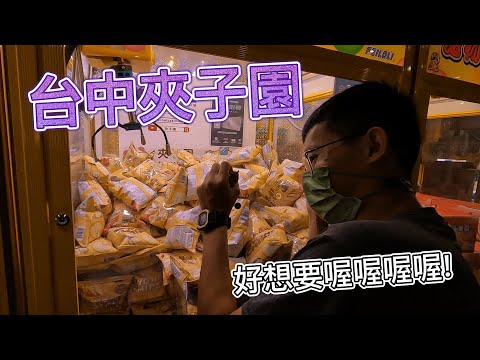 【台中溜達#9】台中超酷景點!夾子園夾娃娃機店，一個高手雲集的地方!還有適合遛小孩的台中中央公園