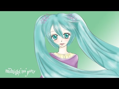 「初音ミク vocaloid」リフレイン/midnight"tea"party 「original song」