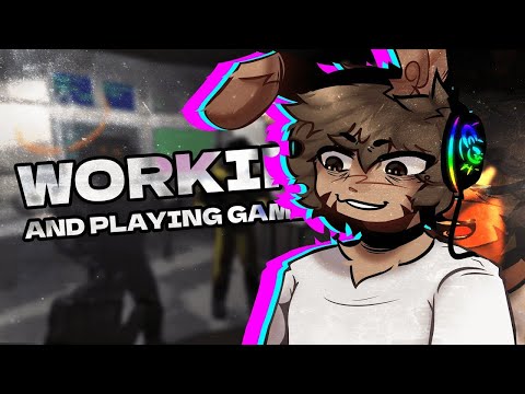 playing some games and working (cool announcement)