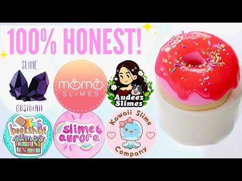 100% HONEST Famous + Underrated Instagram Slime Shop Review! Non-Famous US Slime Package Unboxing